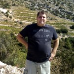 Boris Mrgdic by the family vineyards