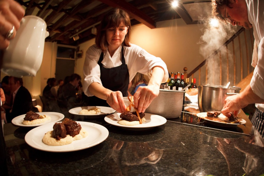 Pigs cheeks are go, at Stolen supper club Pigs cheeks are go, at Stolen supper club